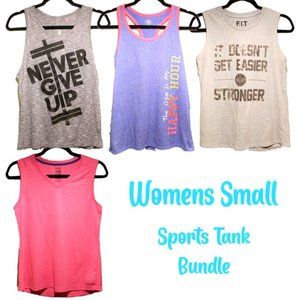 Women's Small Sports /Workout / Exercise / Athletic / Running Tank Tops